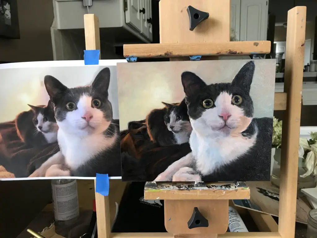 How To Paint A Cat – Step 7